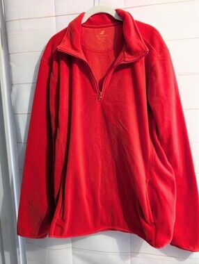 Nwot Joe fresh 1/4 zip long sleeve fleece size XL